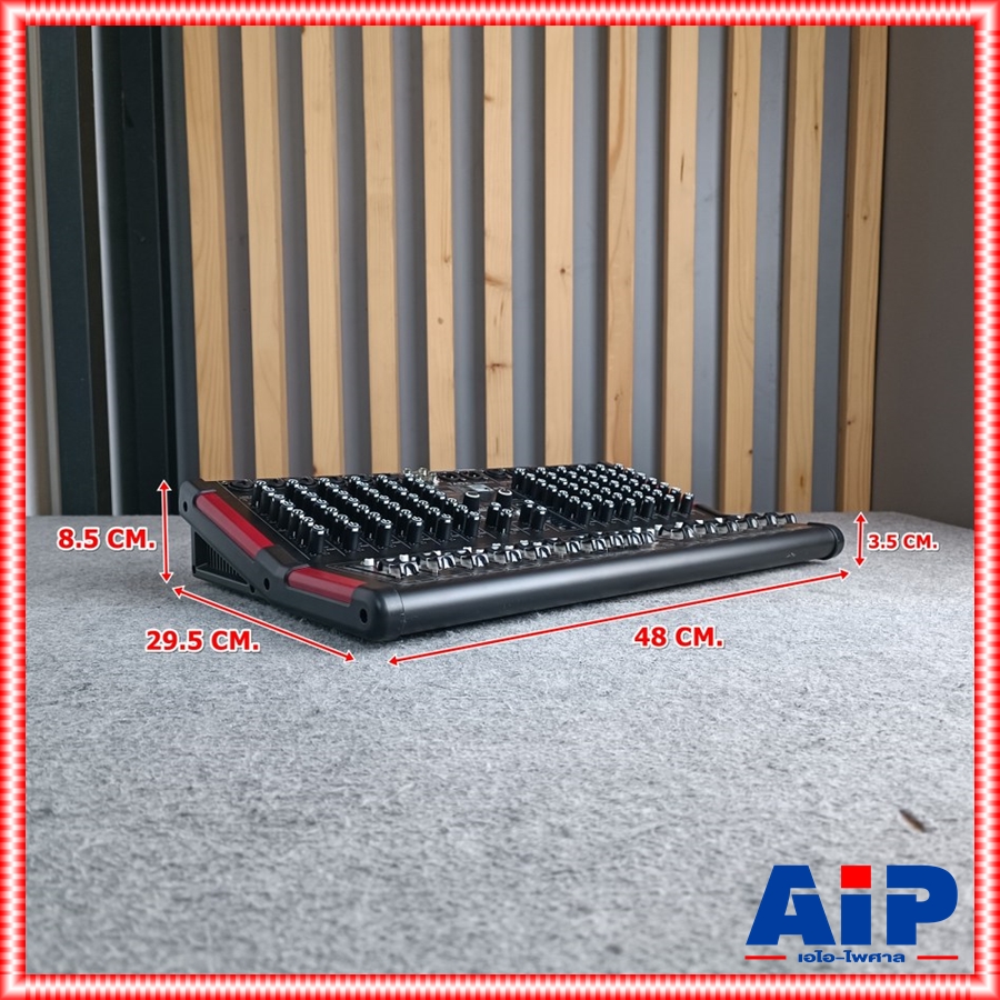 TADA SUPER-12 MIXER พร้อม RACK มิกเซอร์อนาล็อก 12 แชนแนล เอฟเฟคแท้ ซูเปอร์ ธาดา SUPER 12 SUPER12 เอไอ-ไพศาล