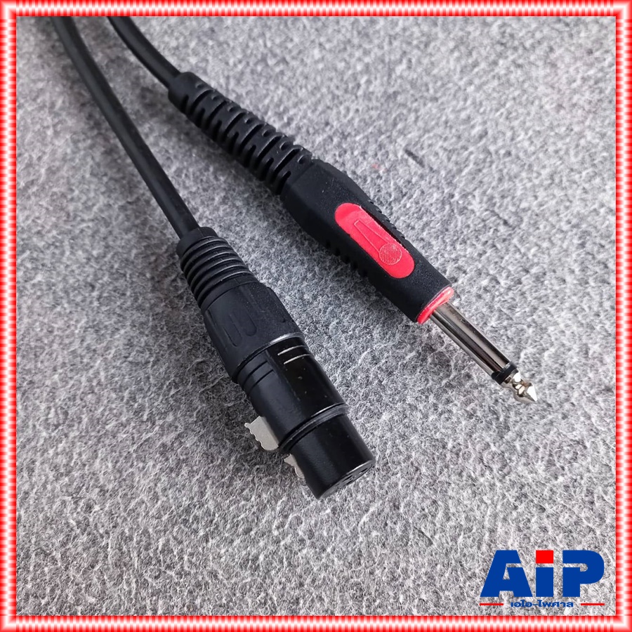 3เมตร NO BAND XLRเมีย ออกPHONE สายไมค์ สายสัญญาณ สาย สัญญาณ สำเร็จรูป J.CANNON-P.MIC MONO 3M เอไอ-ไพศาล