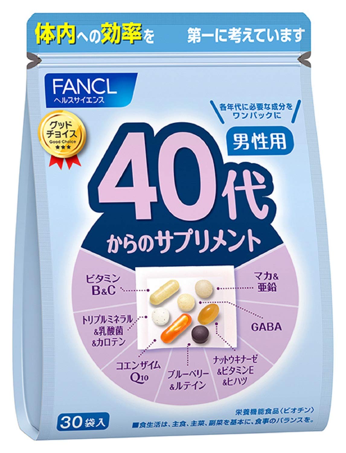 ðĒFancl Good Choice Men 40âs āļ§āļīāļāļēāļĄāļīāļāļĢāļ§āļĄāļāļĩāđāļāļģāđāļāđāļāļŠāļģāļŦāļĢāļąāļāļāļđāđāļāļēāļĒāļāļēāļĒāļļ 40-49 āļāļĩāļĢāđāļēāļāļāļēāļĒāļĄāļĩāļāļĨāļ°āļāļģāļĨāļąāļāđāļāđāļāđāļĢāļ āļŠāļĄāļāļ,āļŠāļēāļĒāļāļēāļāļĩ - âïļāļŠāđāļāļāļĢāļāļāļēāļāļāļĩāđāļāļļāđāļ From Japan