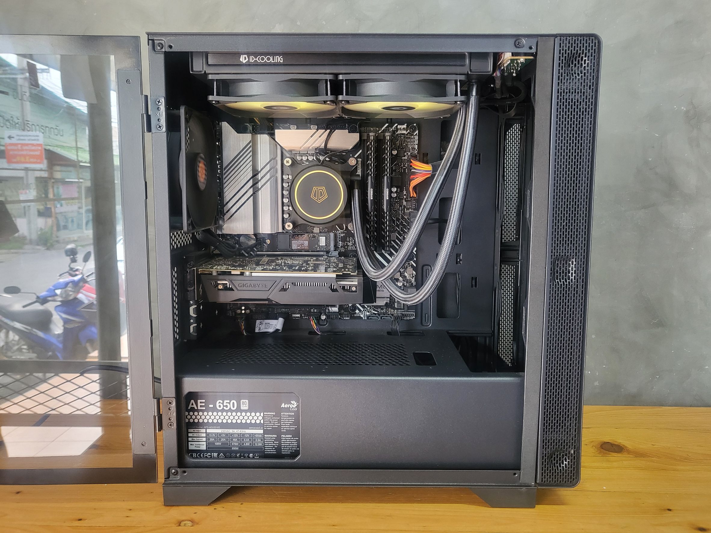 🚀 PC ประกอบ CPU i5-12600KF + GTX1050Ti 🚀 💥 PC Gaming ประกอบ สภาพดี พร้อมชุดน้ำระบบปิด 💥 🔥 i5-12600KF/ 16 GB/ SSD 500GB/ GTX1050Ti 🔥