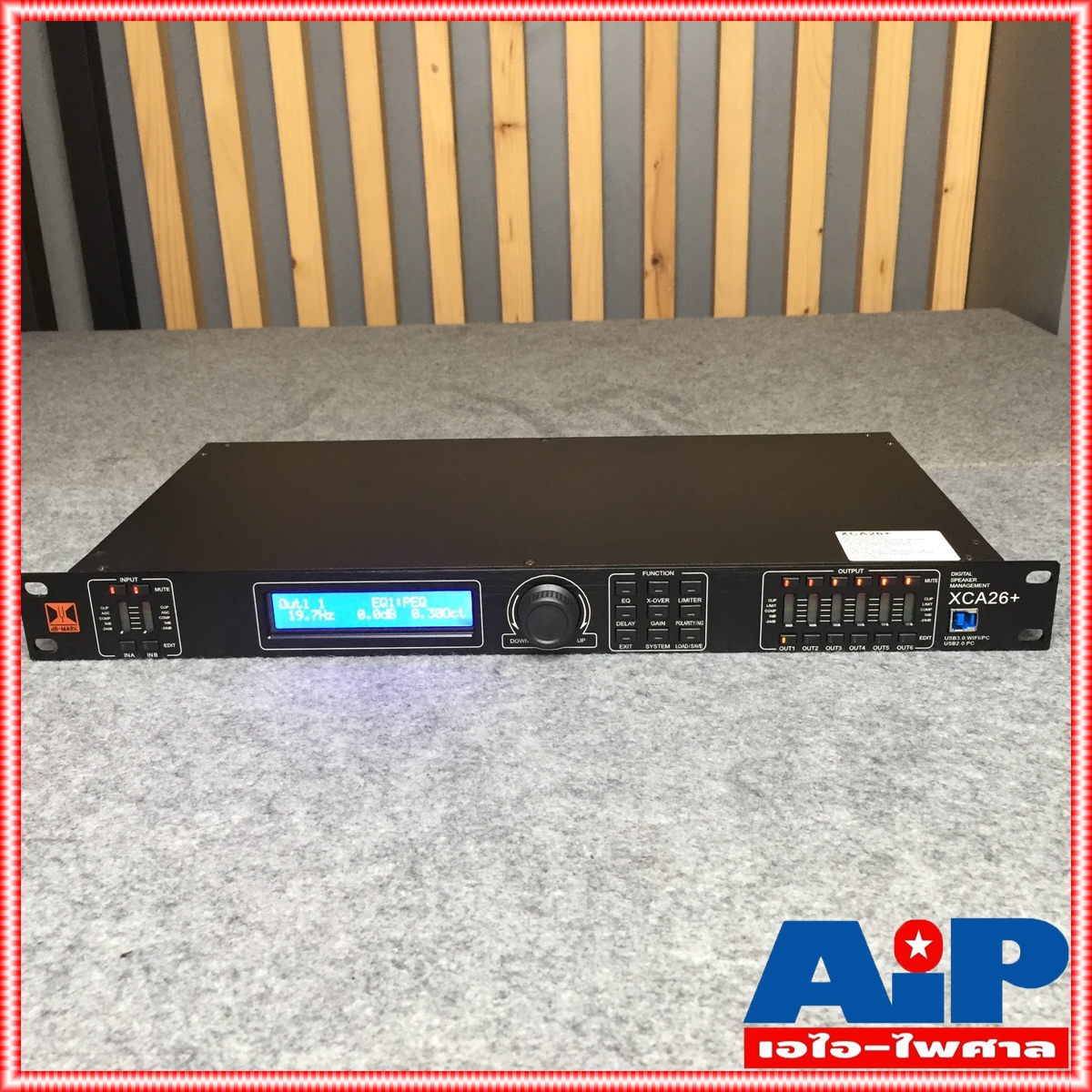 DB MARK XCA26+ Digital Speaker Controller ตัวตัดความถี่เสียง XCA 26+ XCA-26+ ครอสโอเวอร์ดิจิตอล ครอสโอเวอร์ ไดร์แร็ค +++