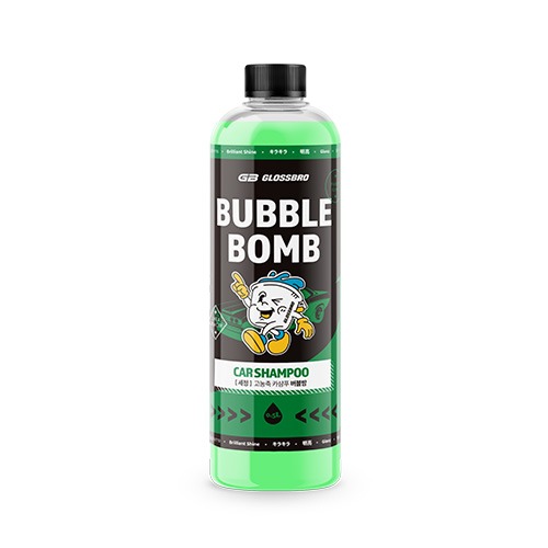 GLOSSBRO Bubble Bomb, แชมพูล้างรถพรีเมี่ยม Premium detailing car shampoo 500ml