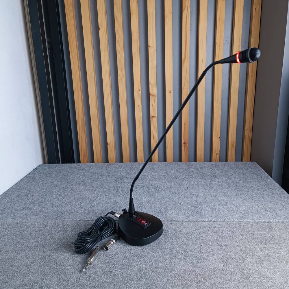 ไมโครโฟนแบบตั้งโต๊ะ ไมค์ประชุม พร้อมสาย (คอไมค์ยาว 60CM.) NPE VCP-650 ไมค์ตั้งโต๊ะ VCP 650 ไมค์สาย ไมตั้งโต๊ะ เอไอ-ไพศาล