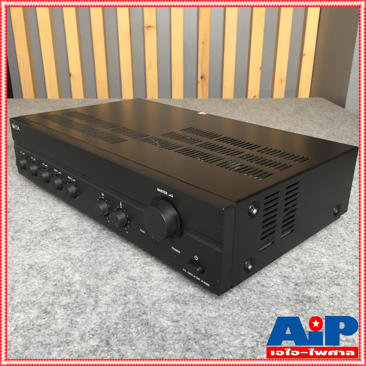 TOA A-2060H AMPLIFIER เครื่องขยายเสียง A 2060H A2060H AMP amp แอมป์ แอมป์TOA เครื่องเสียง เอไอ-ไพศาล