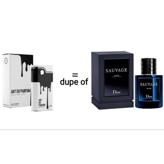 น้ำหอม Armaf ART DU' PARFUM pour homme 100ml โคลน Dior sauvage elixir