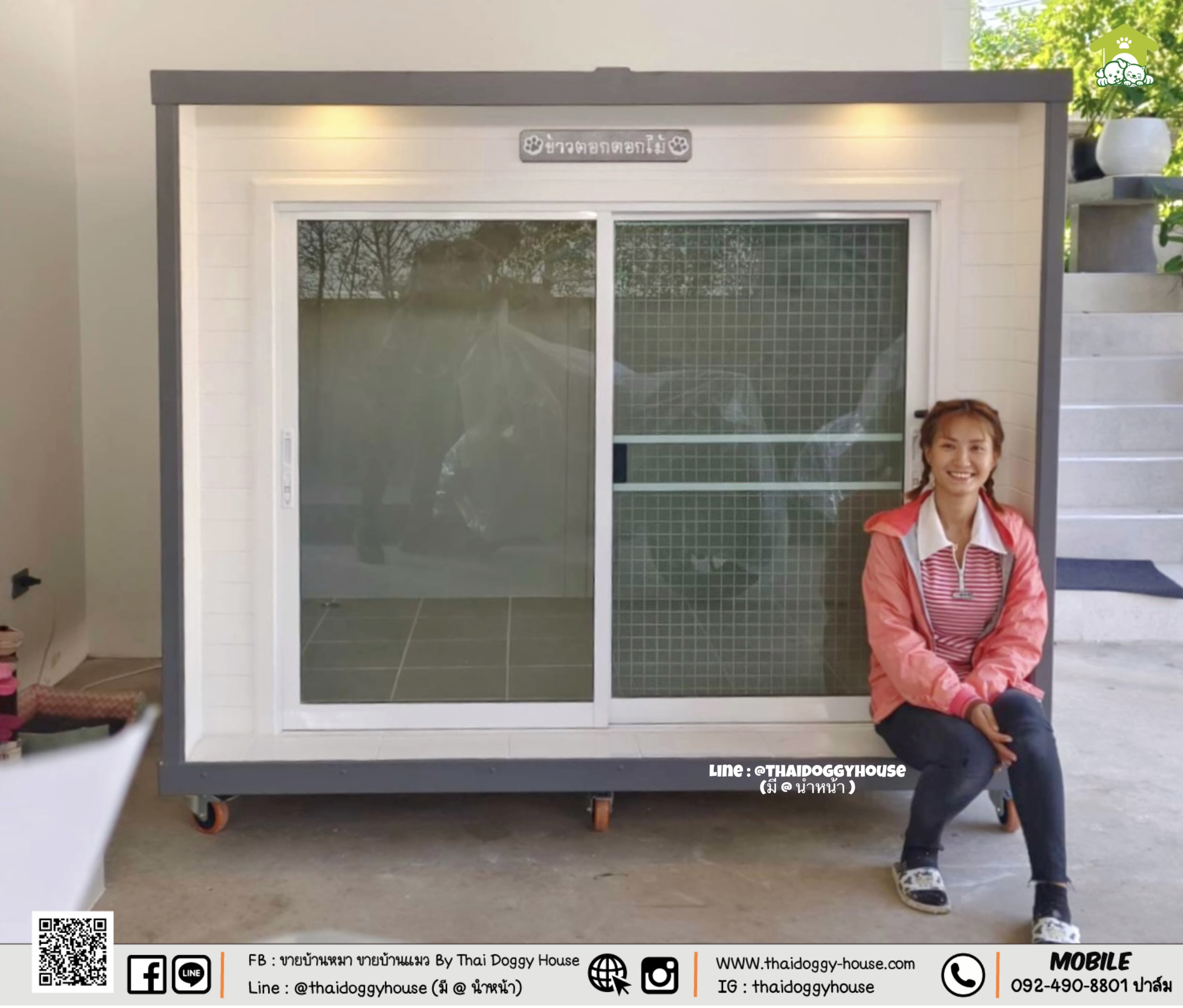 บ้านหมา บ้านแมว " 𝐁𝐎𝐗 𝐒𝐓𝐘𝐋𝐄 𝐁𝐘 𝐓𝐇𝐀𝐈 𝐃𝐎𝐆𝐆𝐘 𝐇𝐎𝐔𝐒𝐄 "