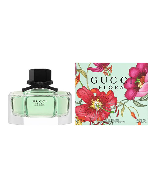 น้ำหอม แท้100% Gucci Flora Eau De Toilette Women 75 ml. กล่องซีล