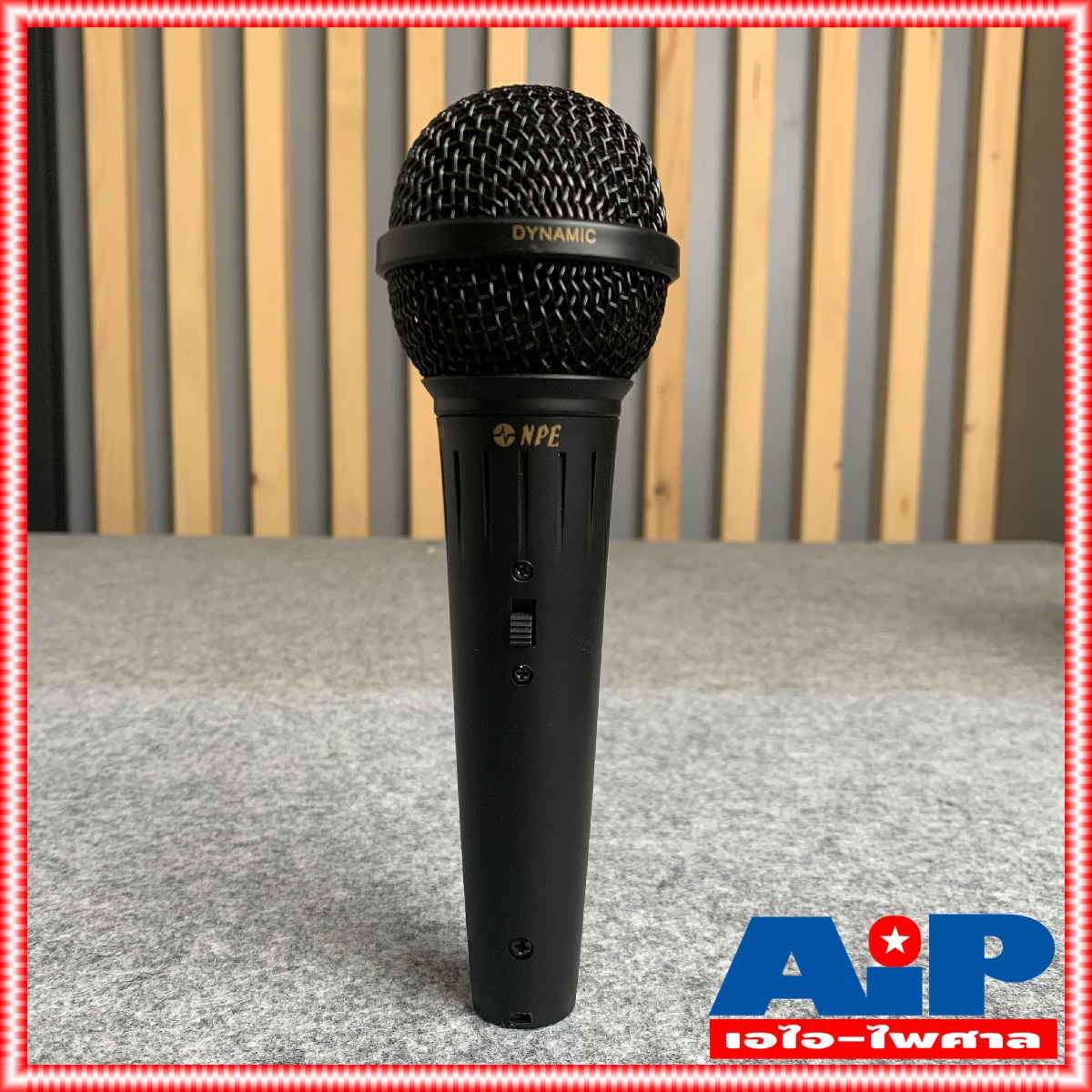 1ตัว NPE DM707 DM708 DM709 3รุ่น ให้เลือก ไมค์ ไมค์โครโฟน แบบสายพร้อมสาย4.5เมตร ไมค์ร้องเพลง dm-707 dm-708 dm-709 ไมค์สาย