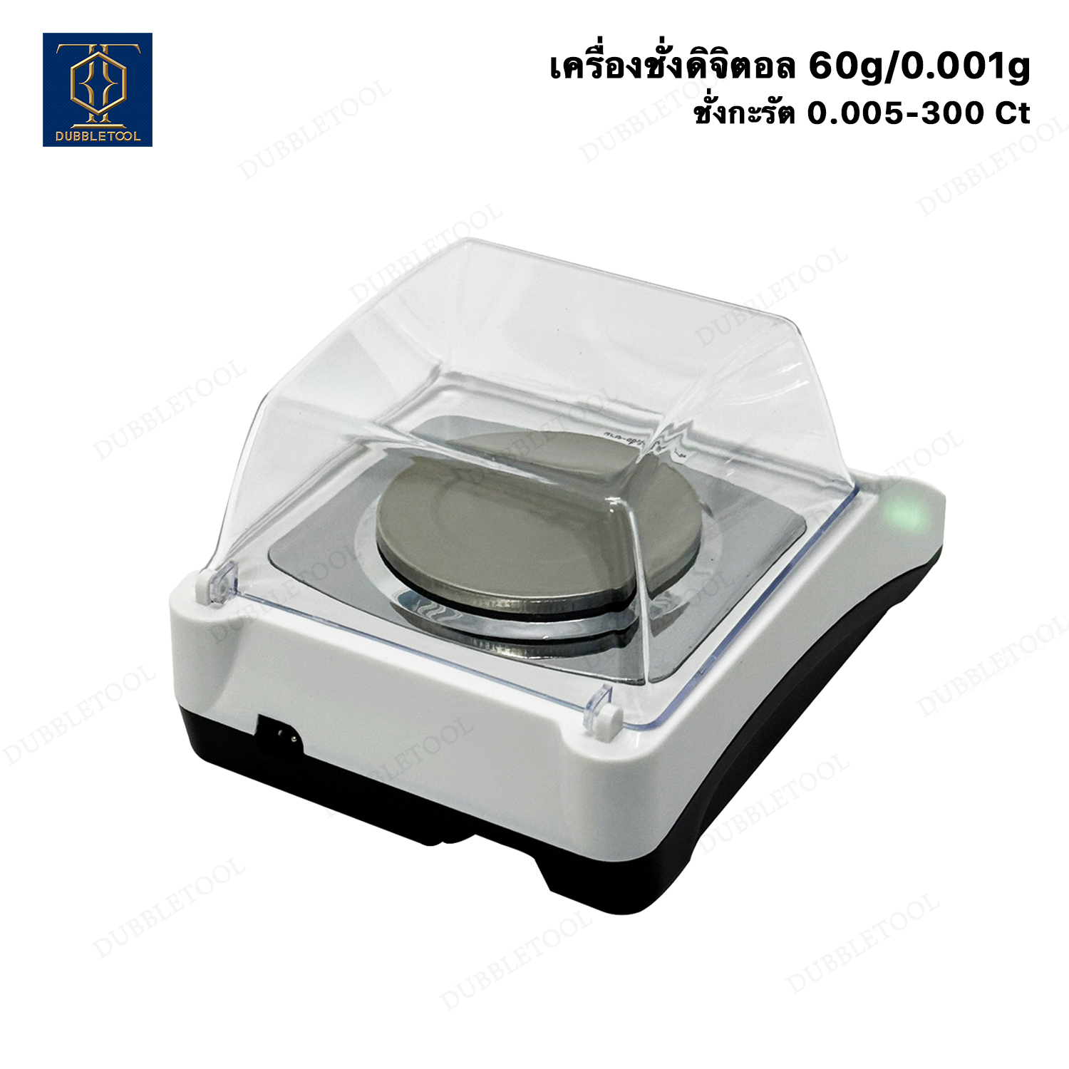 (พร้อมอเดปเตอร์) เครื่องชั่งดิจิตอล เครื่องชั่งเพชร 60g/0.001g เครื่องชั่งกะรัต เครื่องชั่งความละเอียดสูง เครื่องชั่ง 3ตำแหน่ง Professional Digital jewellery scale (ชั่งกะรัต 300Ct/0.005Ct)