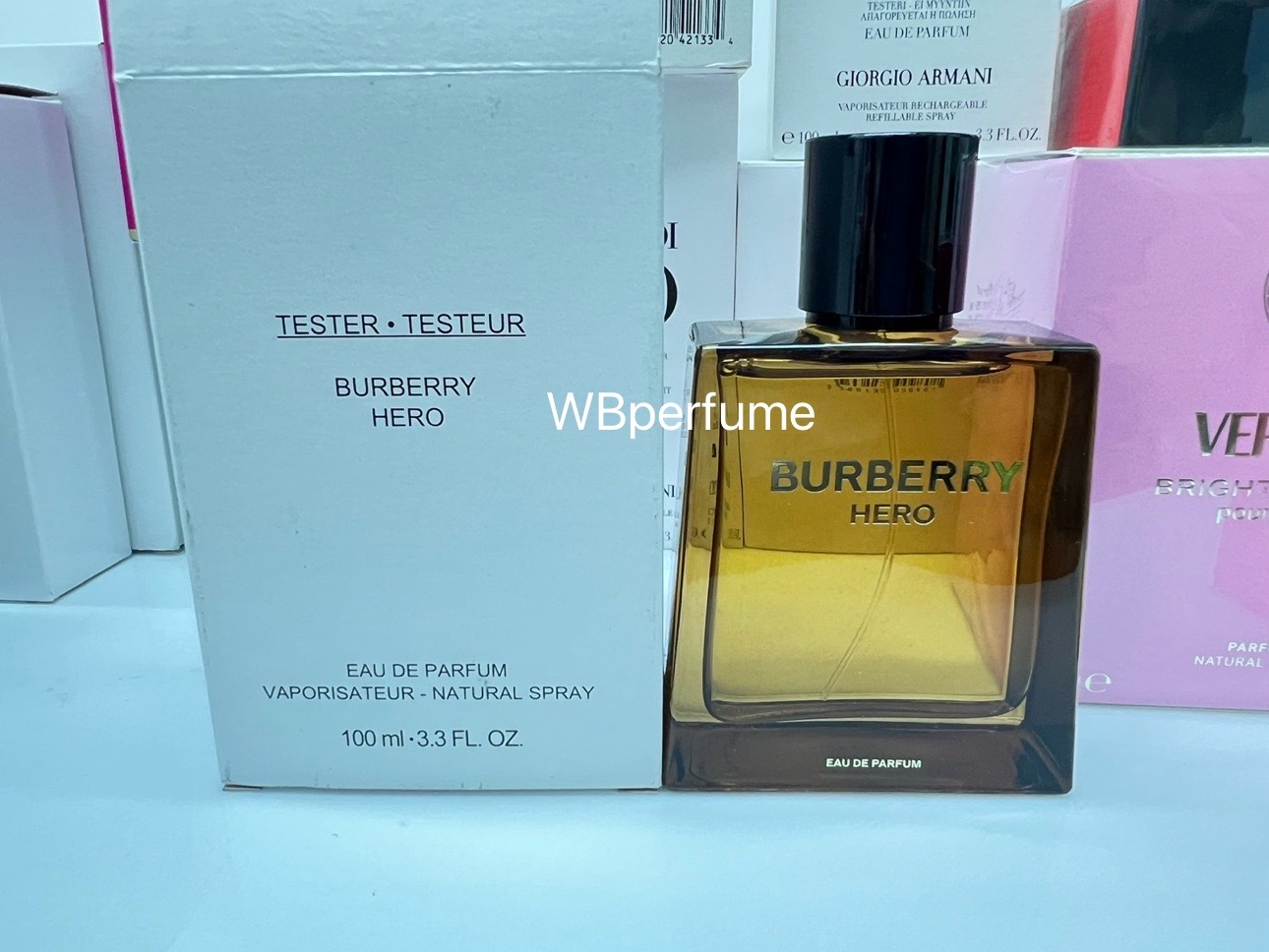 น้ำหอม Burberry Hero Eau de Parfum 100ml Tester