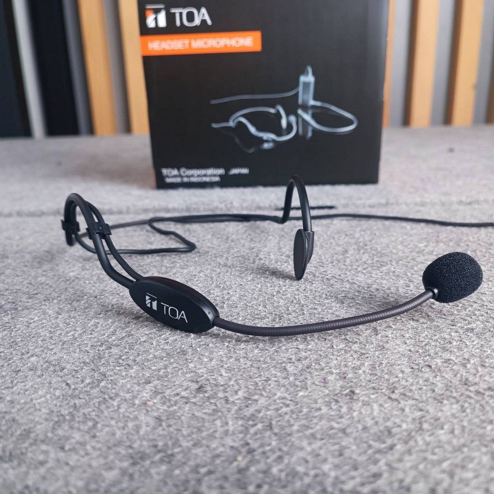 TOA EM-371HS-AS ไมค์คาดศรีษะ ไมค์ลอย คาดศีรษะ ไมโครโฟนคอนเดนเซอร์ Headphone Microphone EM 371HS AS EM371HSAS เอไอ-ไพศาล