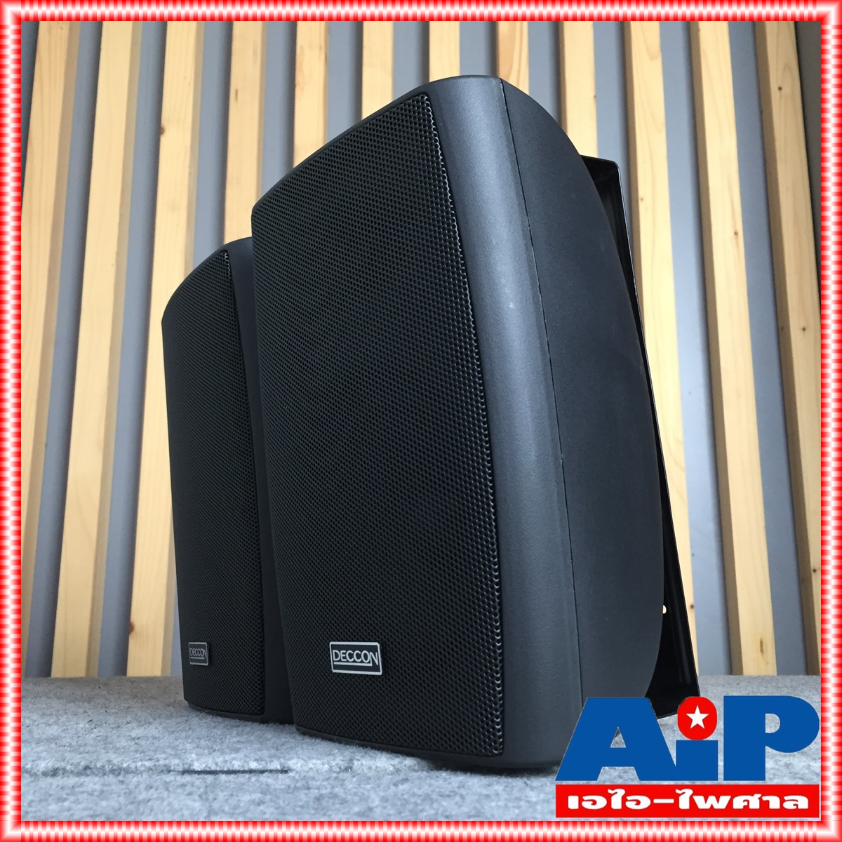 1 คู่ สีดำ DECCON sern-5B ตู้ลำโพงแขวน 5นิ้ว sern5B sern 5B ตู้ ลำโพง แขวนผนัง sern-5 เอไอ-ไพศาล