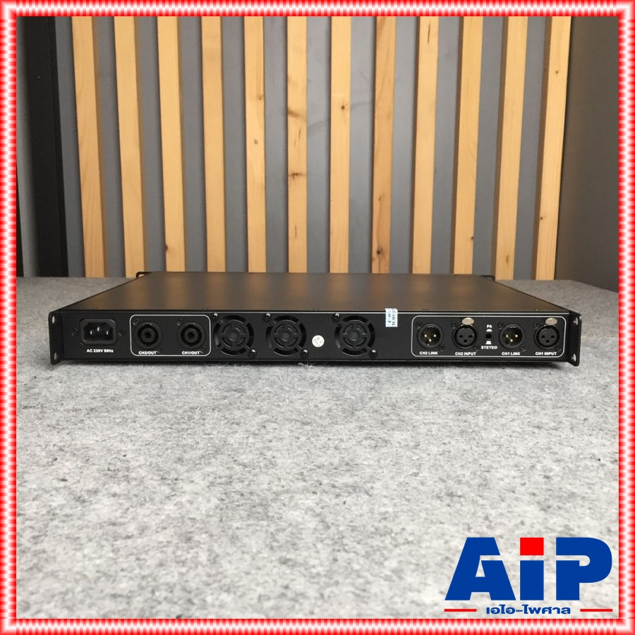 PROEUROTECH D-21000 POWERAMP 1U 2CH พาวเวอร์แอมป์ โปรยูโรเทค ระบบสวิทชิ่ง 1000Wx2 8 ΩStereo power D 21000 D21000 เอไอ-ไพศาล