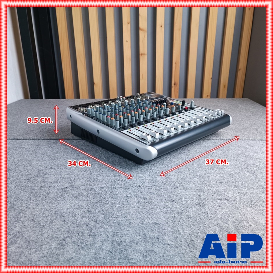 BEHRINGER QX-1222USB mixer MIX QX1222USB QX 1222USB เครื่องเสียง เครื่องปรับแต่งเสียง มิกเซอร์ มิกซ์ เอไอ-ไพศาล +++