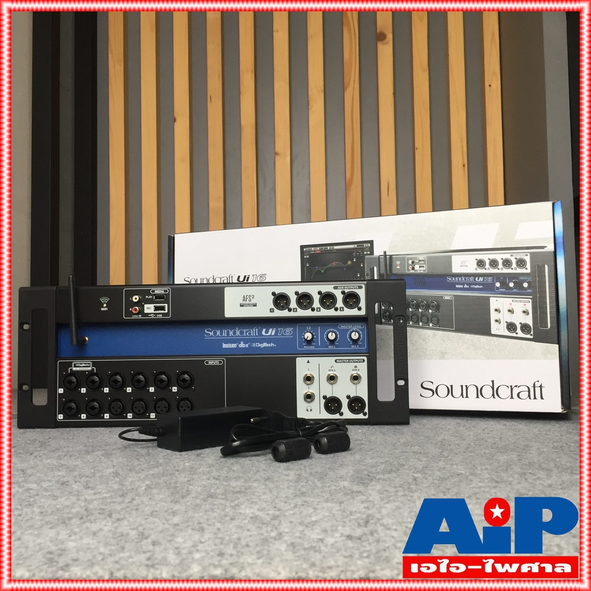 SOUNDCRAFT UI16 Digital Mixer มิกเซอร์ มิกดิจิตอล ui-16 เครื่องปรับแต่งเสียง MIX ตัวปรับแต่งเสียง เครื่องเสียง เอไอ-ไพศาล +++