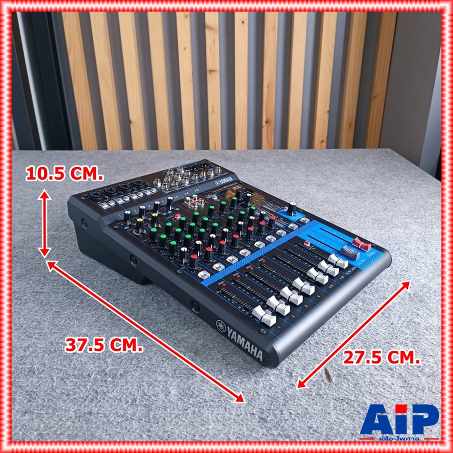 YAMAHA MG-10XUF MIXERสไลด์ มิกซ์ มิกเซอร์ มิกซ์YAMAHA เครื่องเสียง เครื่องปรับแต่งเสียง MIX เอไอ-ไพศาล +++