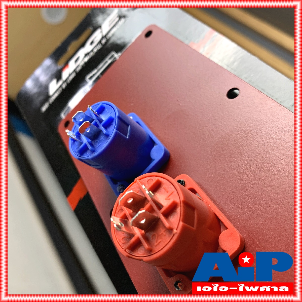 ราคาสินค้าต่อ1อัน LIDGE YM346A *สีแดง* แท็บลำโพงเหล็กพร้อมแจ็คสเป็คคอน YM-346A แท็บลำโพงเหล็ก แจ็คสเป็คคอน YM 346 A