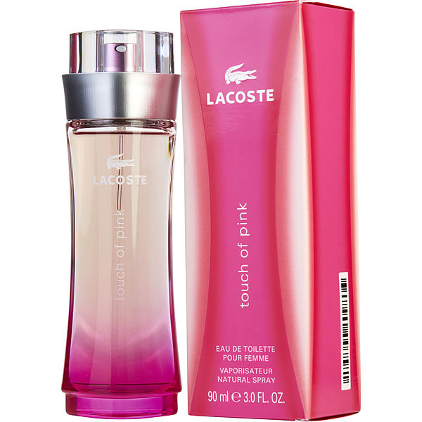 น้ำหอมแท้100% Lacoste Touch of Pink EDT For Women 90 ML.