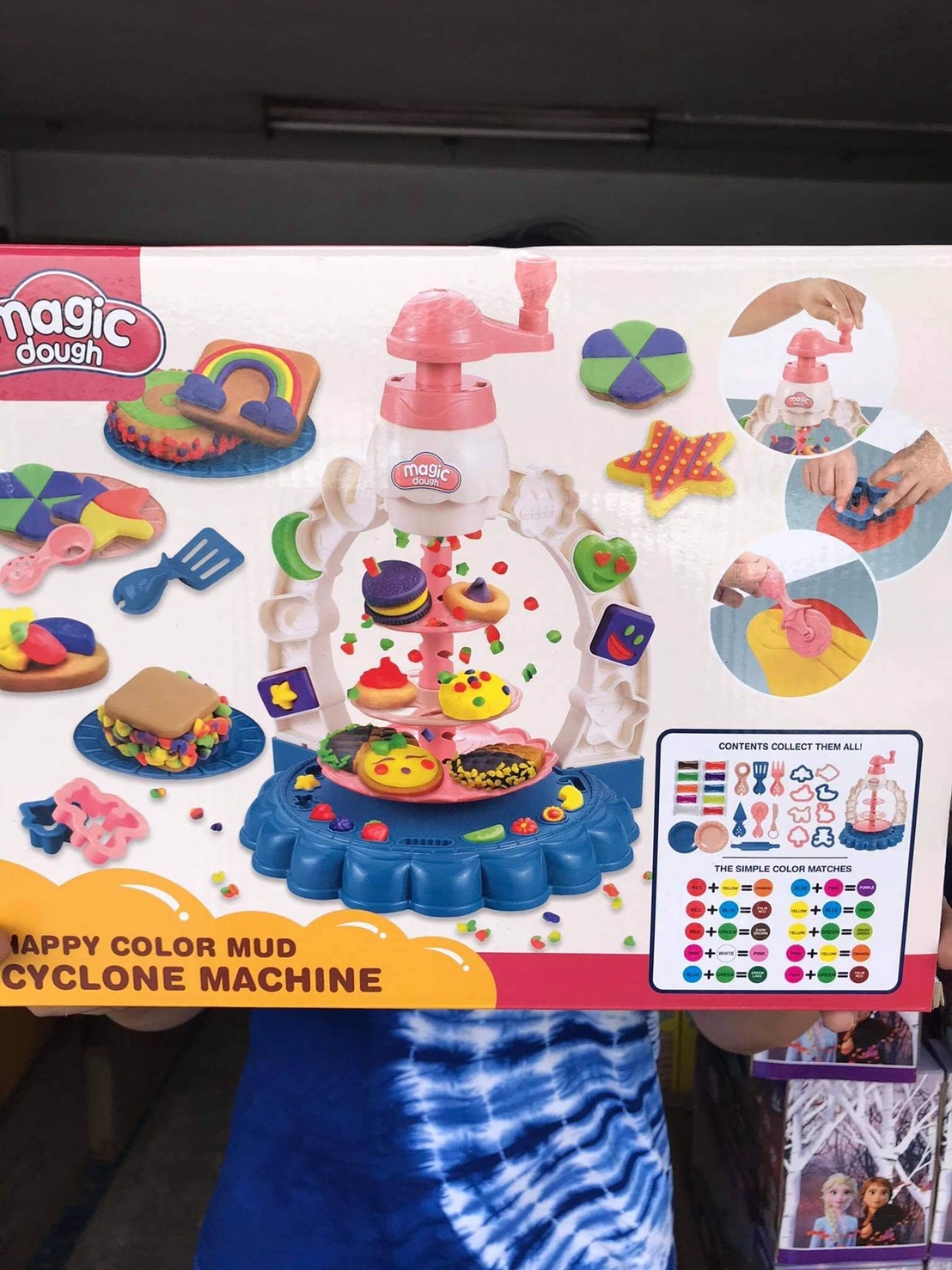 CA064613 ของเล่นแป้งโดว์ขนม แป้งโดว์พร้อมแม่พิมพ์ กล่องละ (ของหมด)