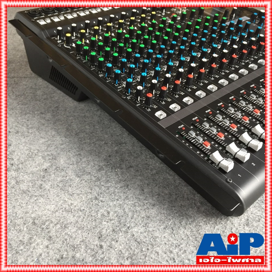 YAMAHA MG-16X mixer มิกเซอร์แบบอนาล็อค 16 ช่องสัญญาณ มีเอฟเฟคแท้ในตัว แถมปีกยึดRACK MG 16 X MG 16X MG16X เอไอ-ไพศาล
