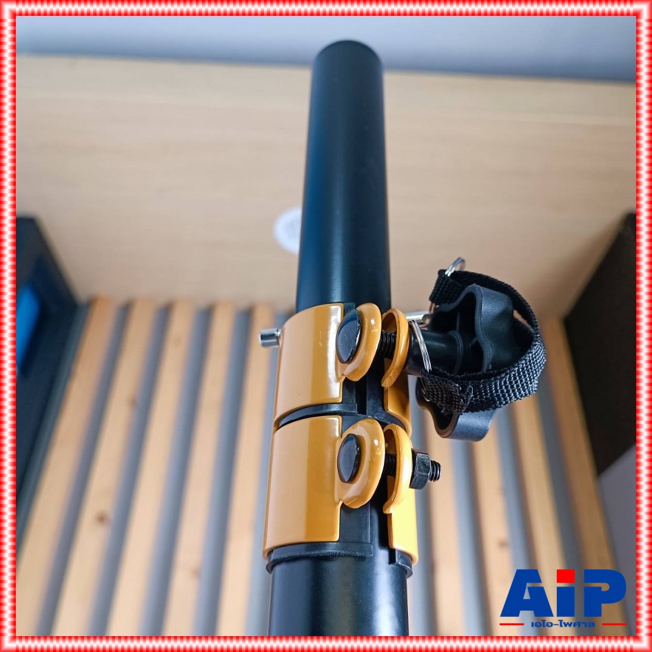 1ต้น K.POWER LE-03 ขาตั้งลำโพงข้อต่อเหล็กสีเหลือง ขาตั้งตู้ลำโพง รุ่น K POWER LE 03 KPOWER LE03 เอไอ-ไพศาล