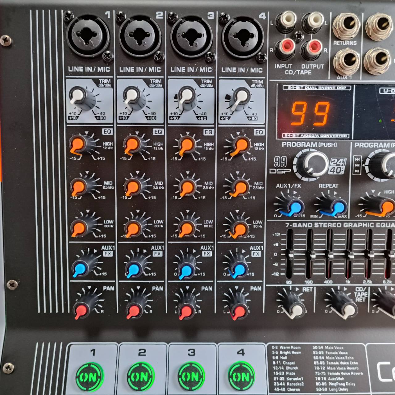 Ceflar PMX-350 POWER MIXER เพาเวอร์มิกซ์เซอร์ รุ่น PMX 350 PMX350 เอไอ-ไพศาล