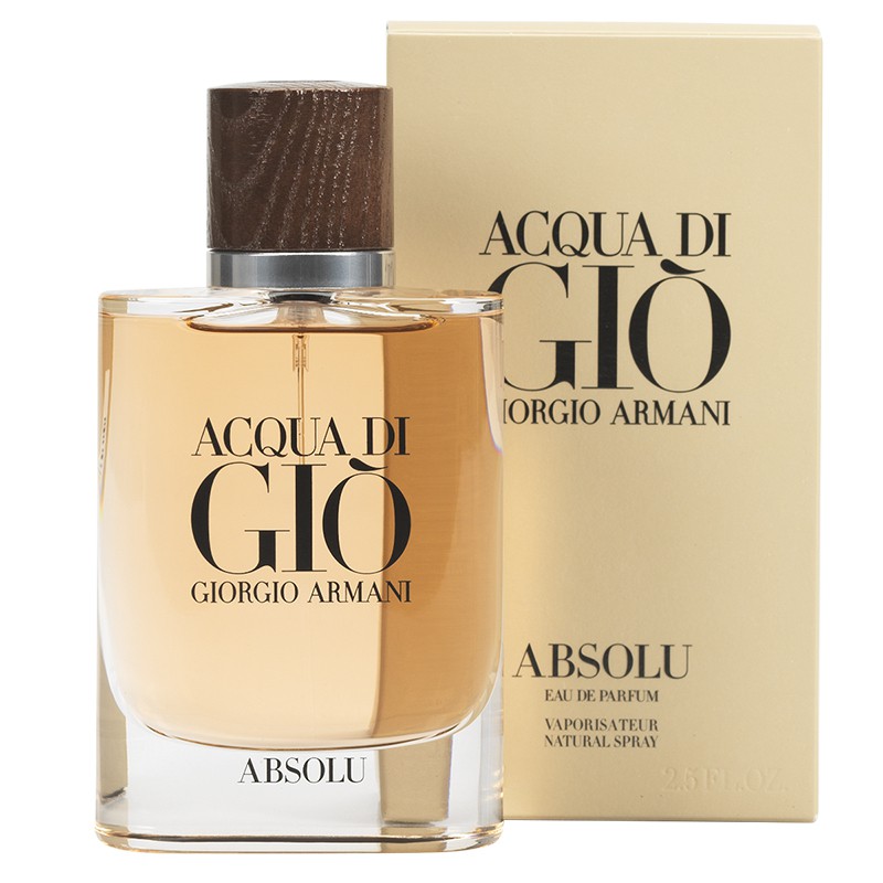 น้ำหอมแท้100% Giorgio Armani Acqua Di Gio Absolu EDP 75ml