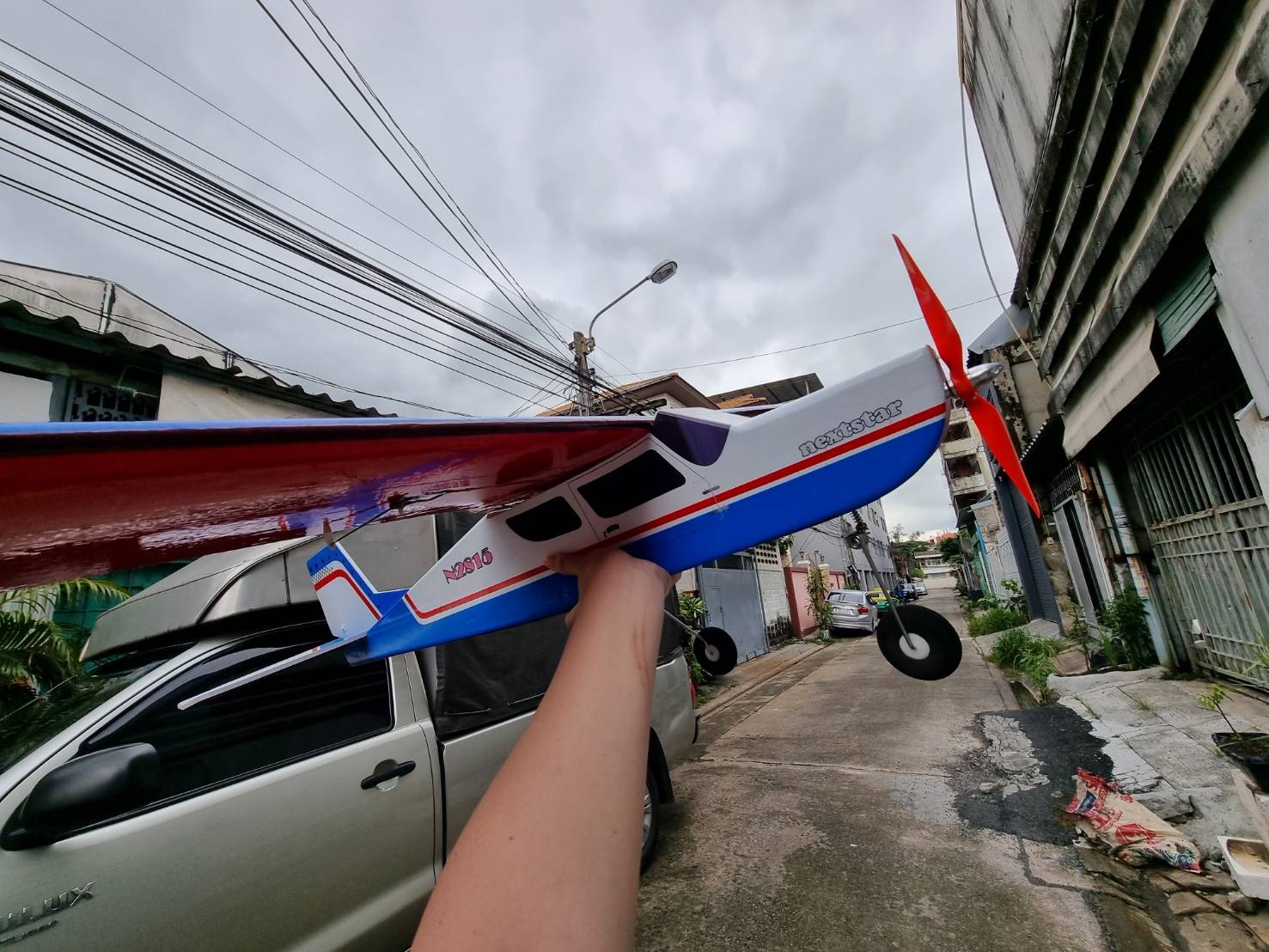 เครื่องบิน : Trainer 1.2M. ค่าย Next S(สอบถามลายได้ที่ร้านค้า)