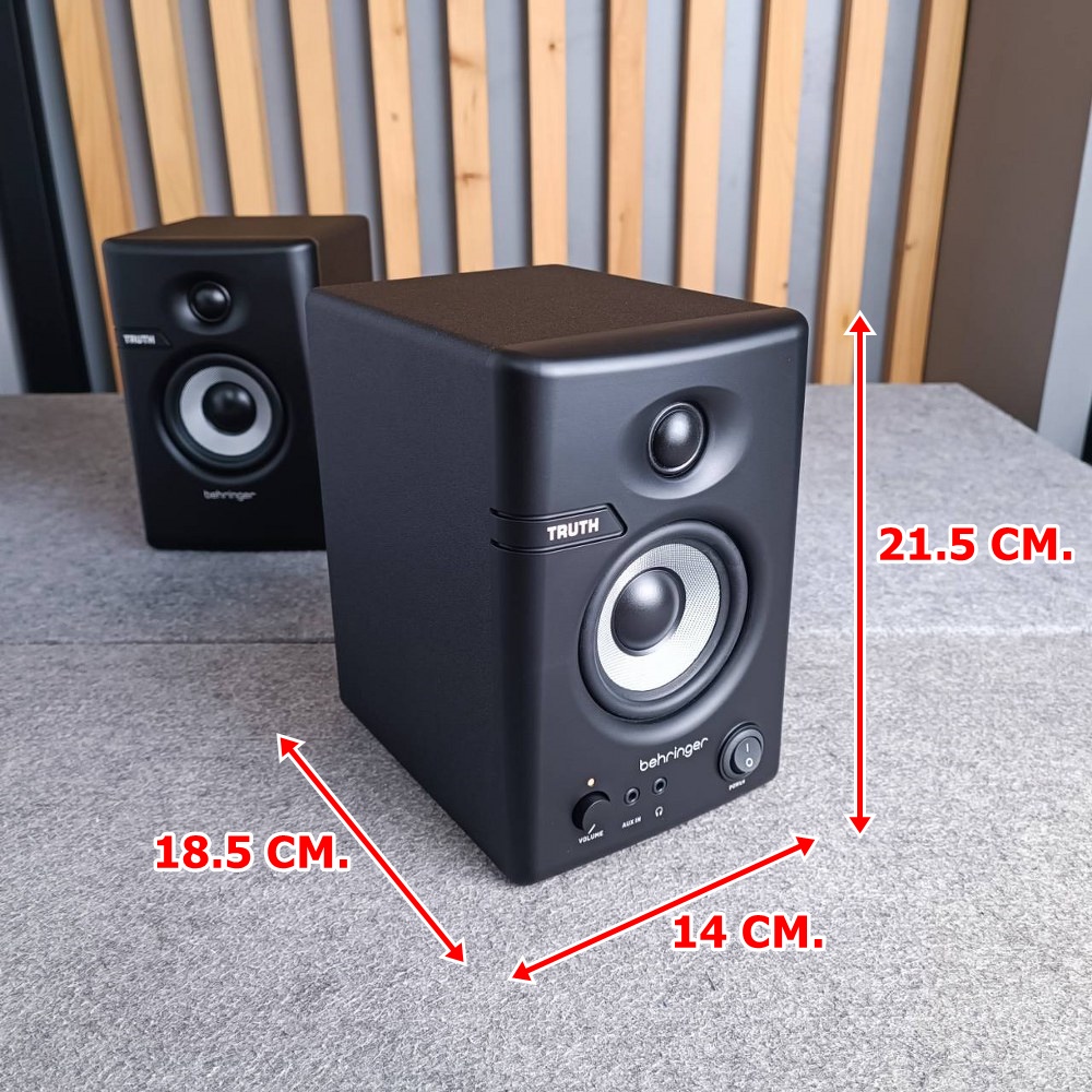 BEHRINGER TRUTH 3.5BT ตู้ลำโพงมอนิเตอร์+บลูทูธ TRUTH3.5BT TRUTH-3.5BT ลำโพง มอนิเตอร์ เอไอ-ไพศาล