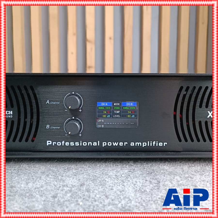 PROEUROTECH XQ-400 POWERAMP เพาเวอร์แอมป์ 2 แชนแนล กำลังขับ 2 x 400 วัตต์ ที่ 8 โอห์ม โปรยูโรเทค XQ400 XQ 400 เอไอ-ไพศาล