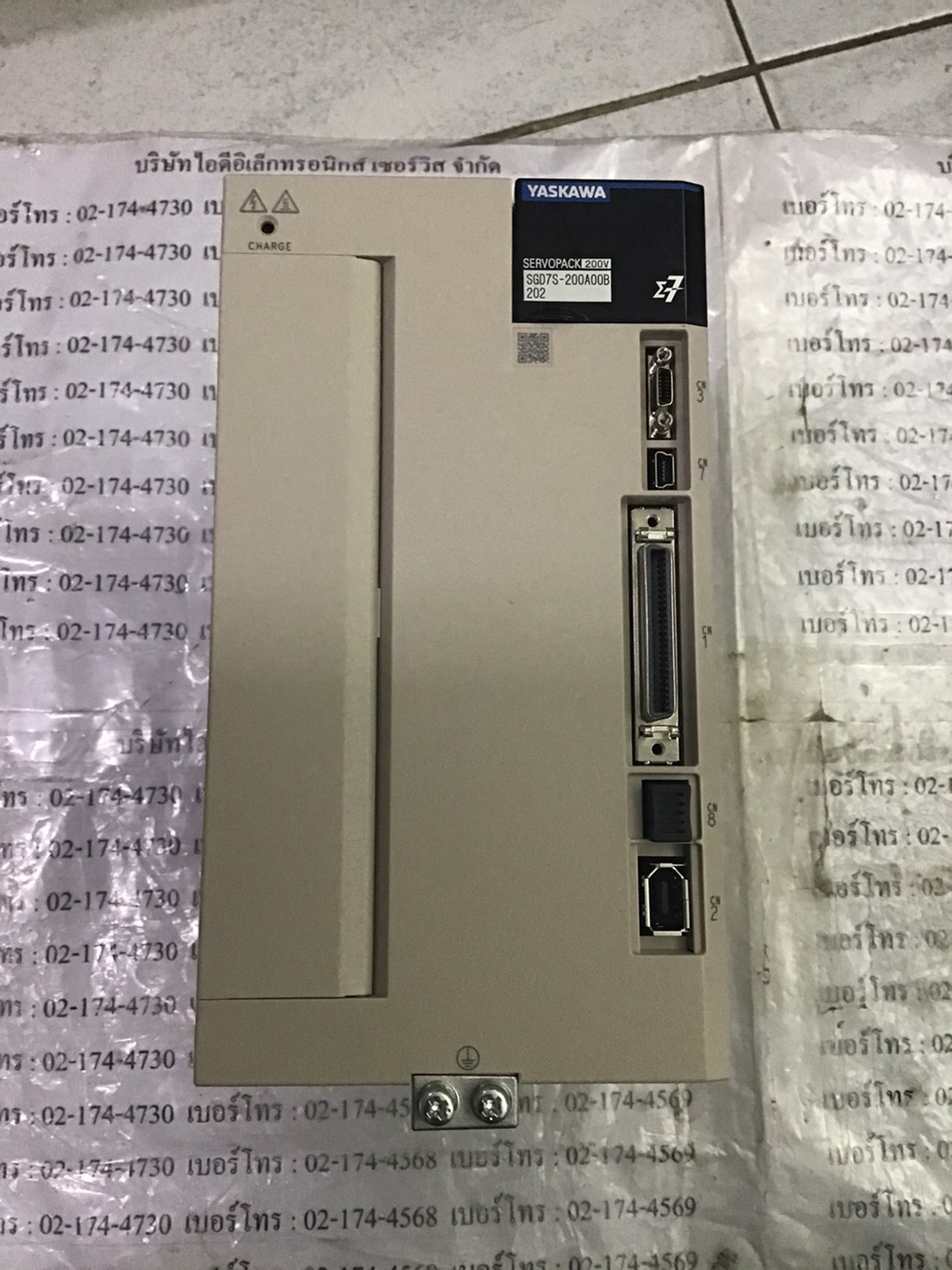 ซ่อม SGD7S-200A00B202 DRIVE "YASKAWA"