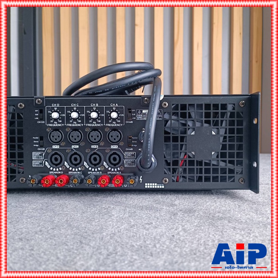 PROEUROTECH MA-41000Q POWERAMP โปรยูโรเทค เพาเวอร์แอมป์ แอมป์ขยายเสียง เครื่องขยายเสียง MA 41000Q MA41000Q เอไอ-ไพศาล