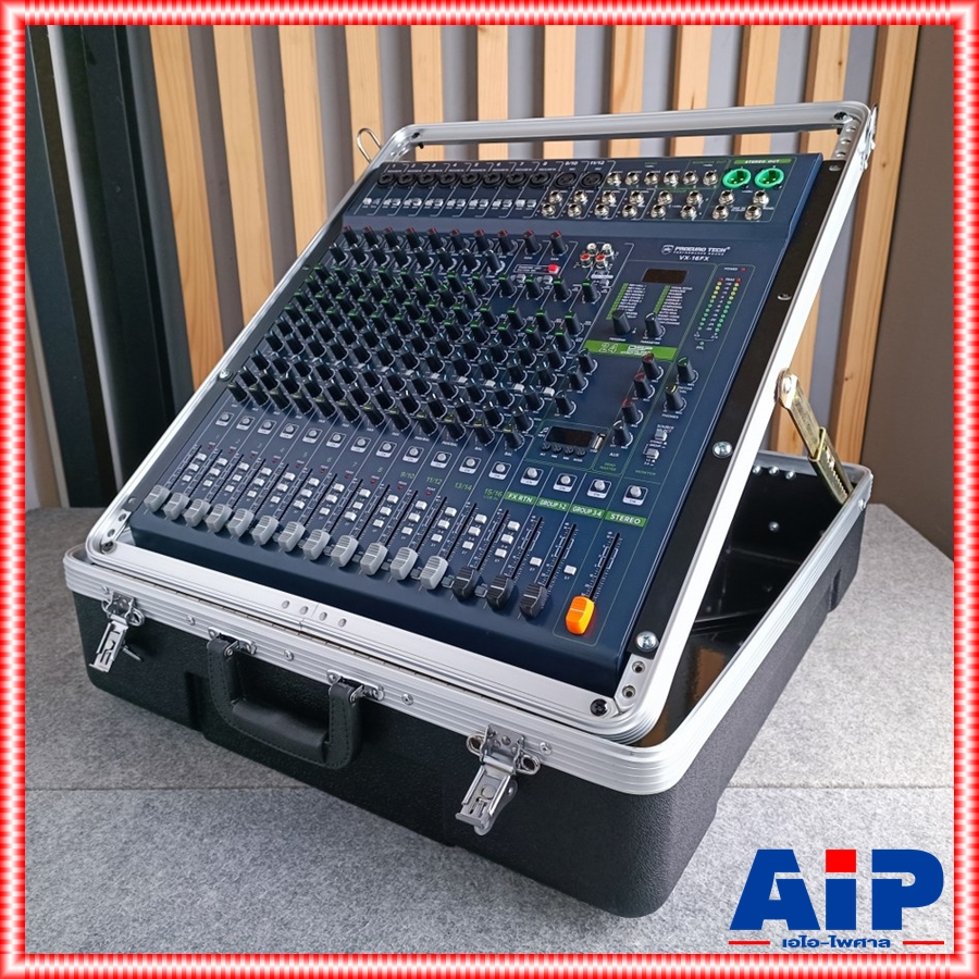 PROEUROTECH VX-16 MIXER มิกซ์ โปรยูโรเทค มิกเซอร์ 16 ช่อง เอฟเฟคแท้ รองรับ USB และ บูลทูธ VX16 PRO EUROTECH เอไอ-ไพศาล