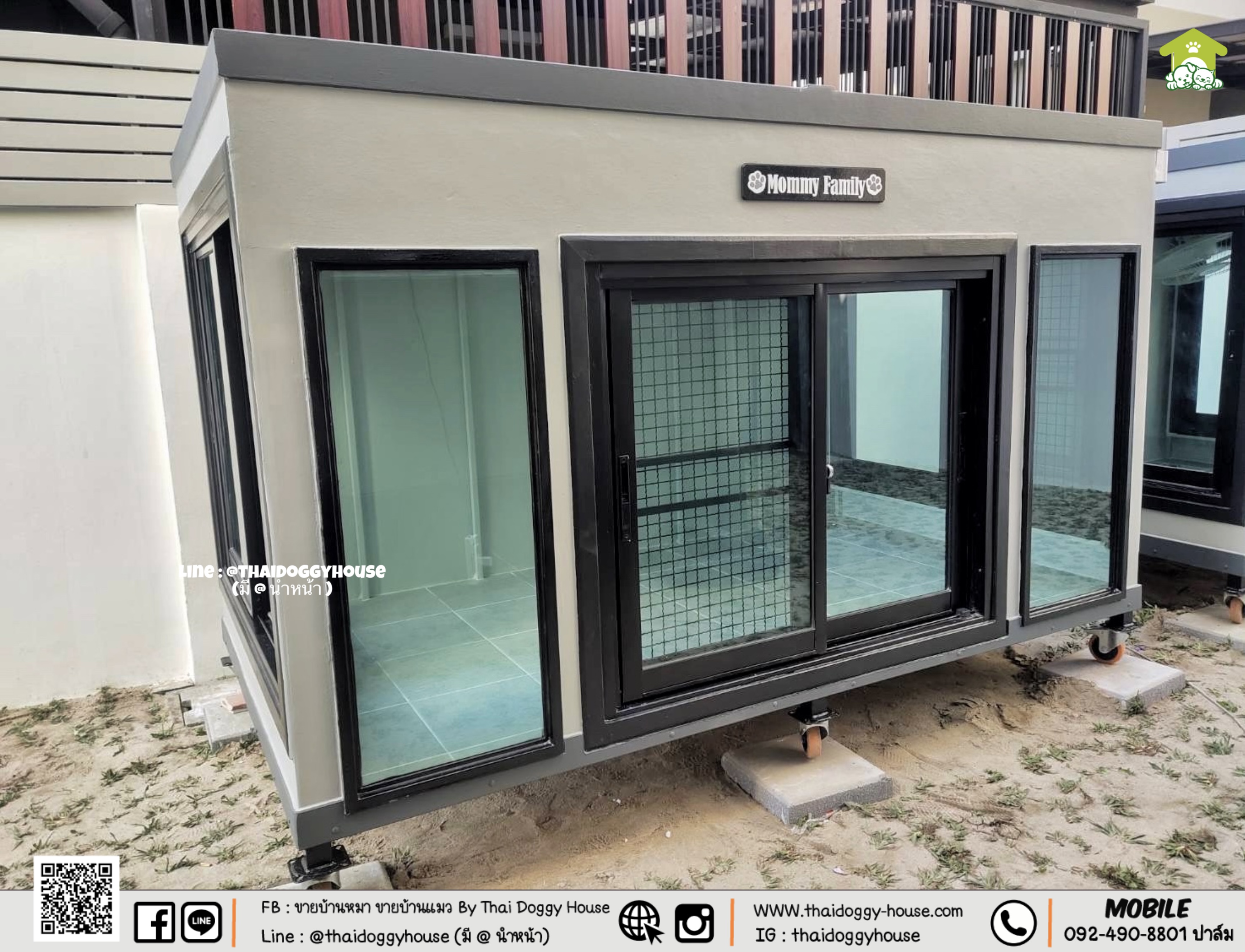 บ้านหมา บ้านแมว " 𝐁𝐎𝐗 𝐒𝐓𝐘𝐋𝐄 𝐁𝐘 𝐓𝐇𝐀𝐈 𝐃𝐎𝐆𝐆𝐘 𝐇𝐎𝐔𝐒𝐄 "