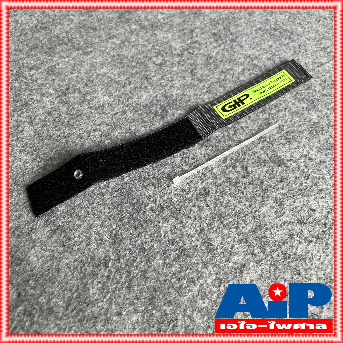 แพ็ค10เส้น สายรัดGIP สีเทา สายรัดสาย สายรัดสายลำโพง สายรัดสายสัญญาณ GIP สายรัด ยาว 272mm