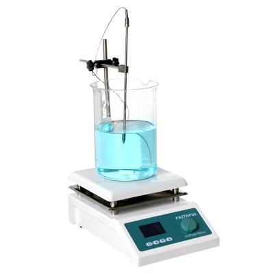 เครื่องคนสารละลายพร้อมให้ความร้อนด้วยแม่เหล็กไฟฟ้า, Hotplate Stirrer, SH-ll-4C