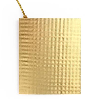 Gift Tag สีทองเรียบ