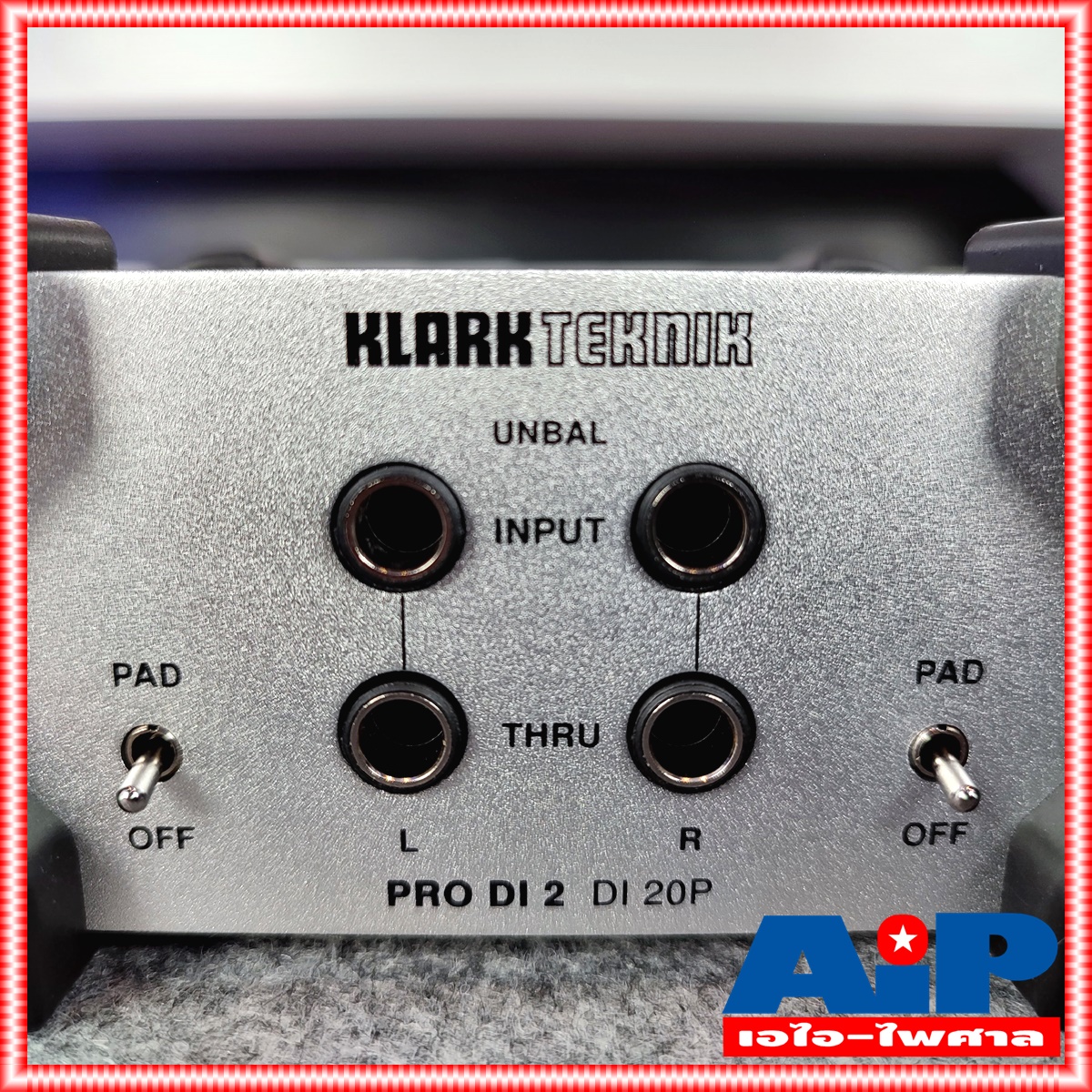 KLARK TEKNIK Di-20P Passive Stereo Direct Box Di20P Di20 P Di 20 P DI BOX ไดเร็คบ๊อก +++