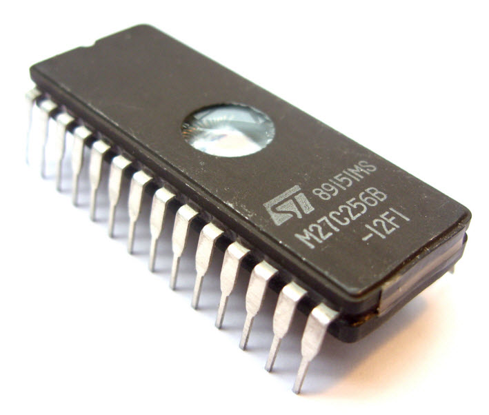 M27C256-12 (120ns) DIP28 EPROM 256Kbit(32KB)