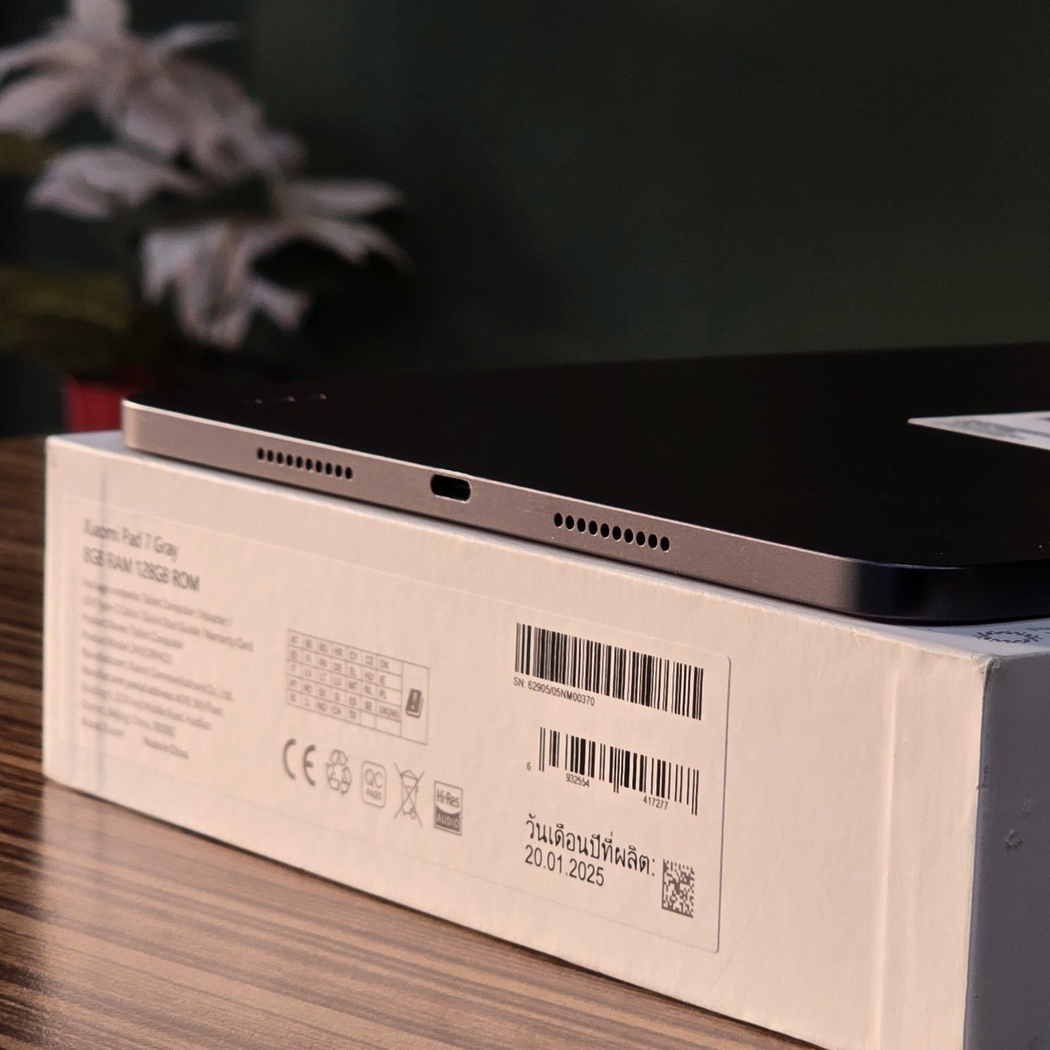 🌕 ชิป #Snapdragon 🎼🌿 Xiaomi Pad 7 Wi-Fi (8+128 GB) Gray 🌿🎷❕️ครบกล่องแท้❕️🚀