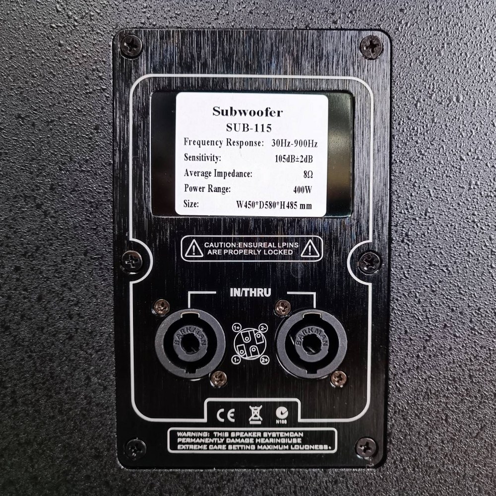 NPE SUB-115 ตู้ลำโพงซับ 15นิ้ว กำลังขับ 600วัตต์ Subwoofer 15" SUB 115 เอ็นพีอี SUB115 เอไอ-ไพศาล