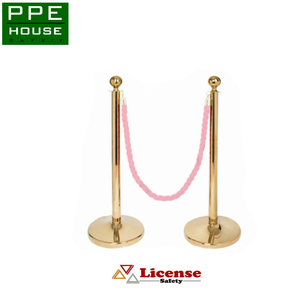 เสากั้นทางเดิน หัวกลม