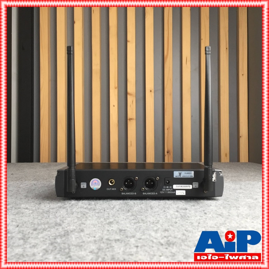 ความถี่ใหม่ กสทช SOUNDVISION SU-820D ไมค์ลอยคู่ ไมโครโฟนไร้สาย ปรับความถี่ได้ ชุดไมค์ลอย มือถือคู่ ย่าน UHF SU 820D SU 820 D SU820 D SU820D เอไอ-ไพศาล