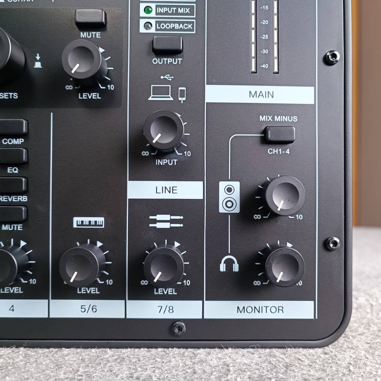 RELACART MIXX8.6 mixer มิกเซอร์ มิกเซอร์ดิจิตอล 8 อินพุต เสียบไมค์ได้ 4 ช่อง MIXX-8.6 ดิจิตอลมิกเซอร์ MIXX 8.6 เอไอ-ไพศาล