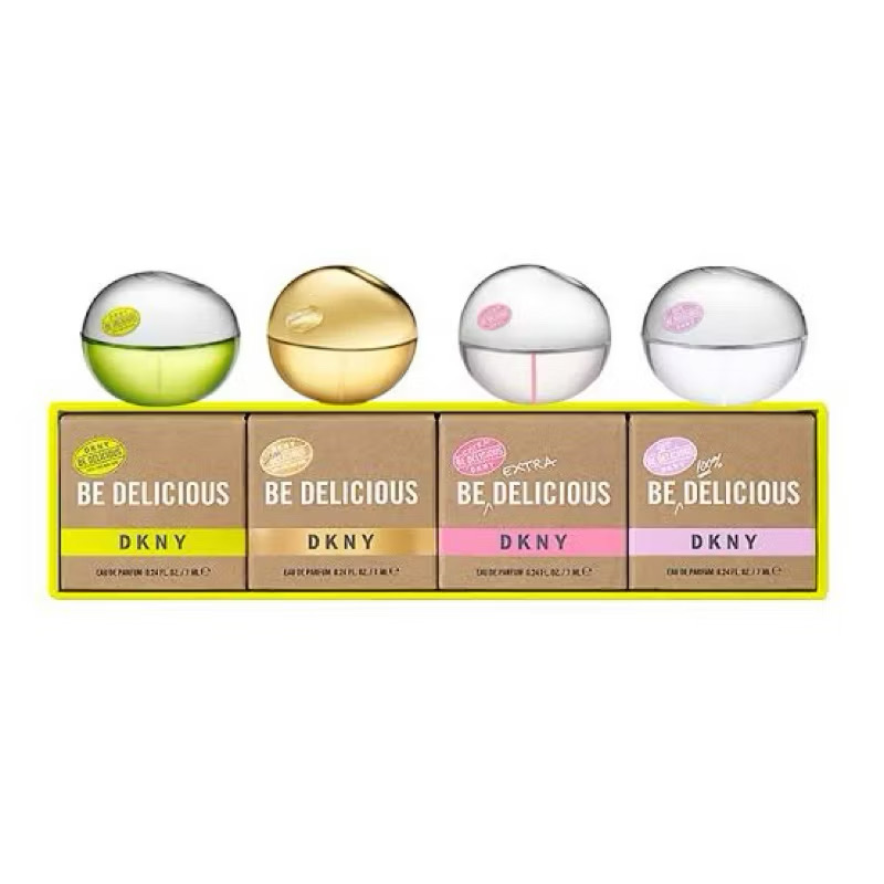 น้ำหอม DKNY Be Delicious Miniatures Perfume Gift Set 7ml x4 ขวด