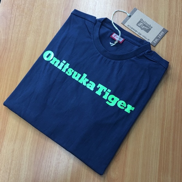 Onitsuka Tiger T-Shirt Navy (OT) ของใหม่ Sale