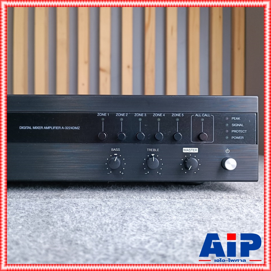 TOA A-3224DMZแอมป์240W+แยกโซน มิกเซอร์แอมป์ มิกเซอร์แอมป์TOA เครื่องปรับแต่งเสียง TOA A 3224DMZ A3224DMZ เอไอ-ไพศาล