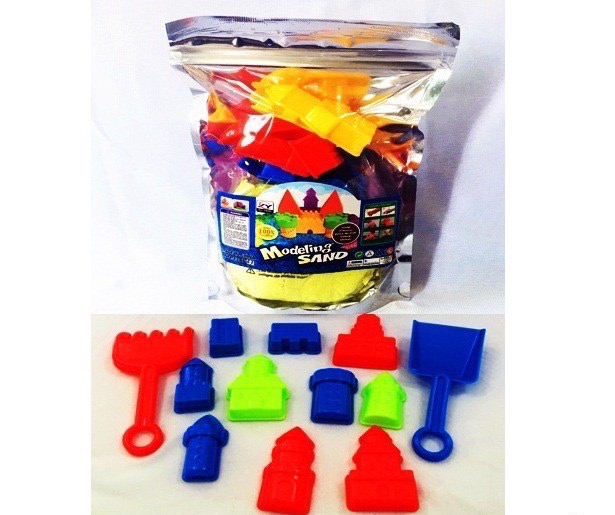 1256B-3 ของเล่นเด็กทรายวิทยาศาตร์พร้อมแม่พิมพ์ ถุงละ. (ของหมด)