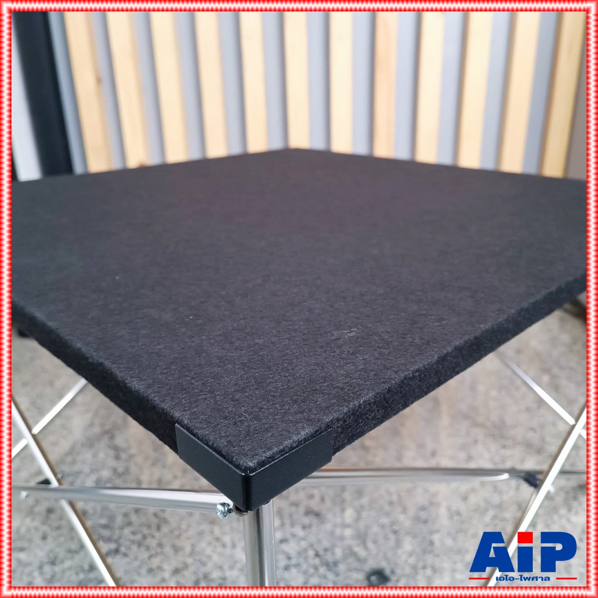 แถมถุงเก็บขาโต๊ะ โต๊ะรุ่น ECO V3 60x60 สูง40 สีดำ ปรับระดับขาได้ โต๊ะวางขาสแตนเลส ขนาดประมาณ 60x60 สูง40เซนติเมตร สีดำ (ขาสามารถพับเก็บได้) โต๊ะอเนกประสงค์ โต๊ะวางมิกซ์ ชั้นวางเครื่องเสียง เอไอ-ไพศาล