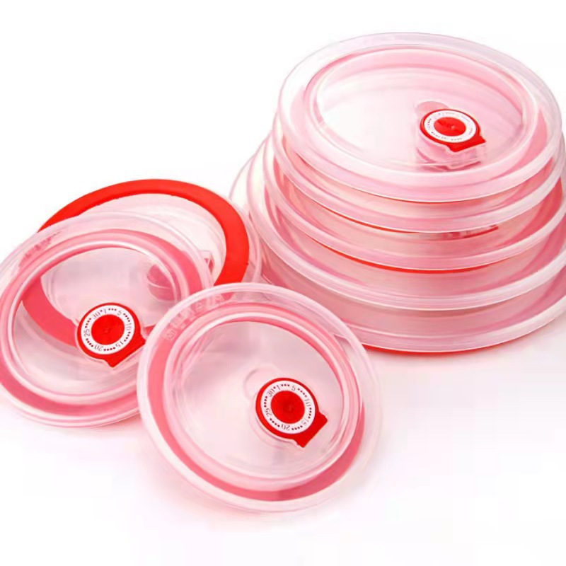 ฝาถนอมอาหาร ฝาปิดภาชนะแบบสูญญากาศ เพื่อรักษาความสดของอาหาร - Lid Plastic